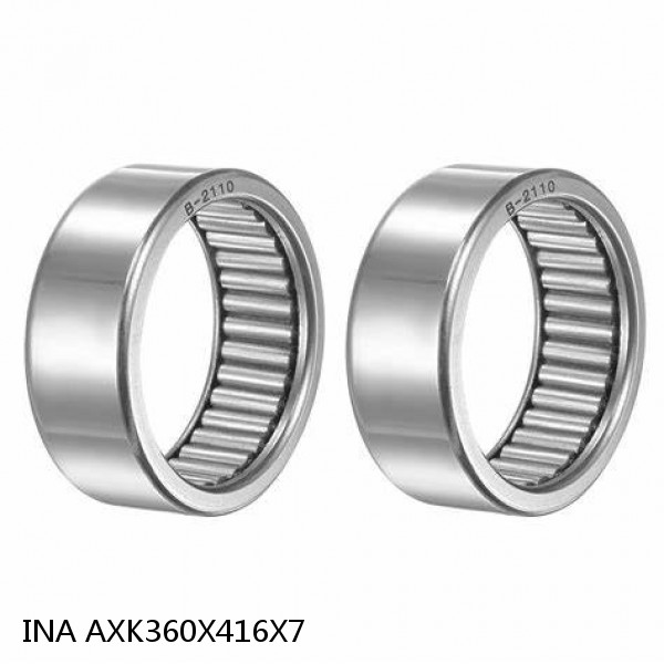 AXK360X416X7 INA Needle Roller Bearings