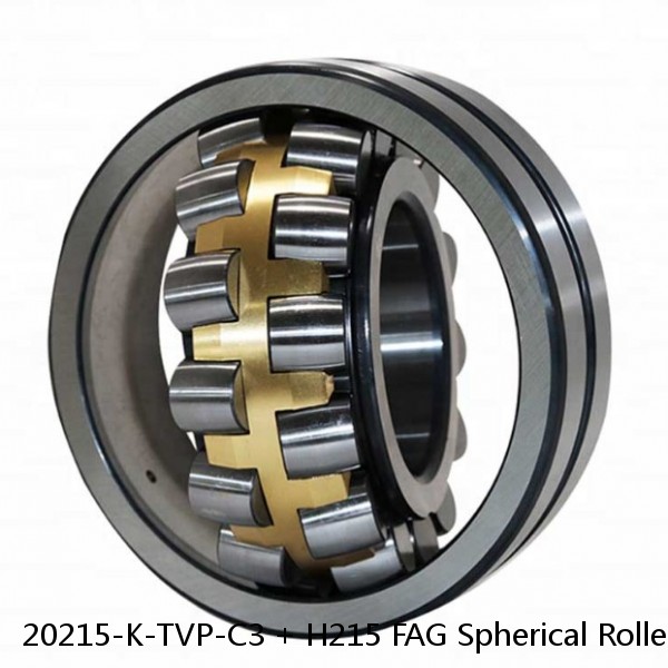 20215-K-TVP-C3 + H215 FAG Spherical Roller Bearings