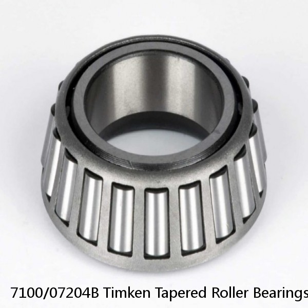 7100/07204B Timken Tapered Roller Bearings