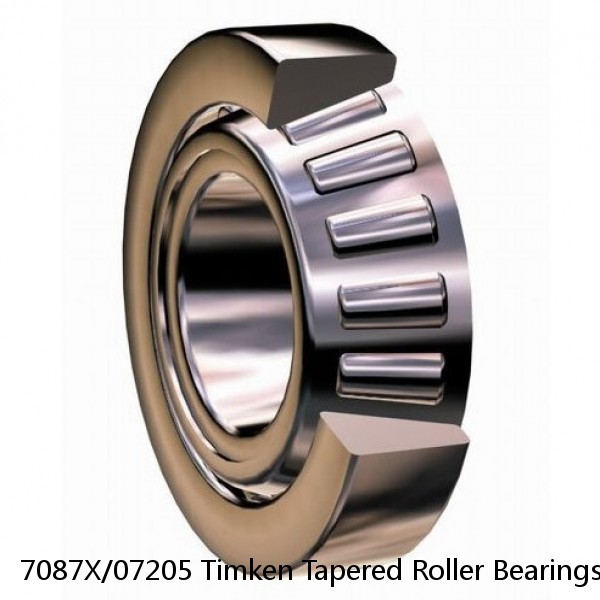 7087X/07205 Timken Tapered Roller Bearings