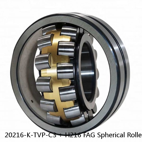 20216-K-TVP-C3 + H216 FAG Spherical Roller Bearings #1 small image