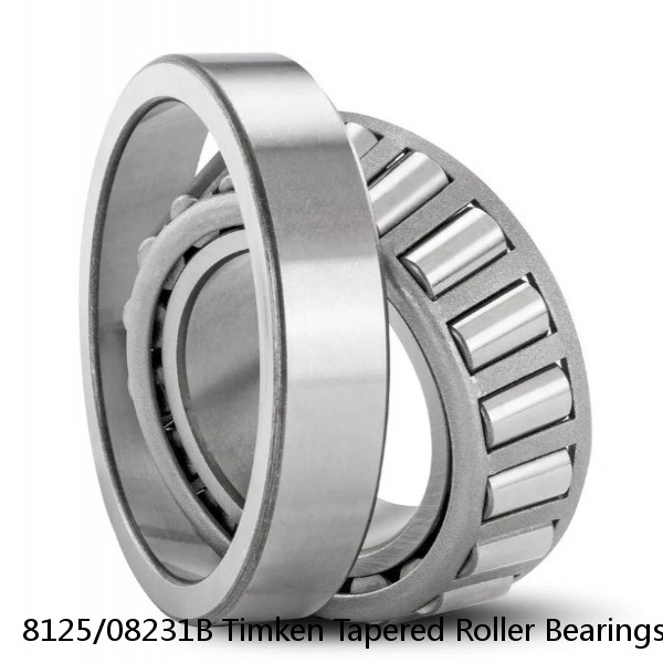 8125/08231B Timken Tapered Roller Bearings #1 small image