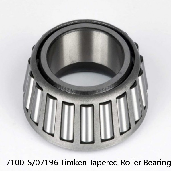 7100-S/07196 Timken Tapered Roller Bearings