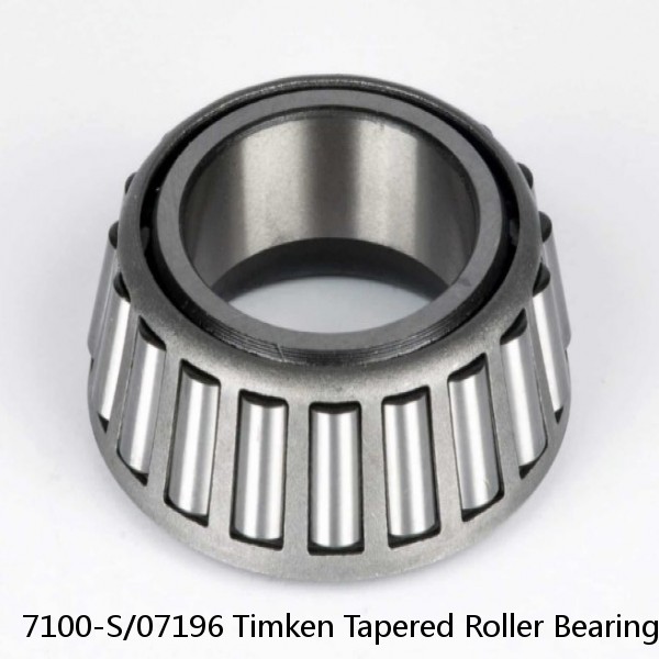 7100-S/07196 Timken Tapered Roller Bearings #1 small image