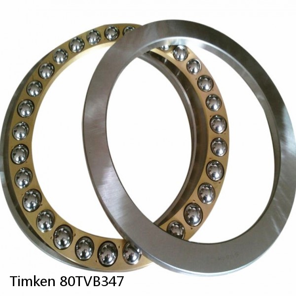 80TVB347 Timken Thrust Ball Bearings #1 small image