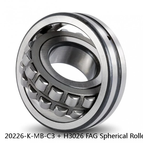 20226-K-MB-C3 + H3026 FAG Spherical Roller Bearings #1 image