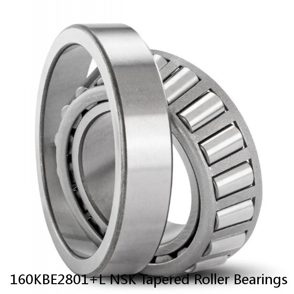 160KBE2801+L NSK Tapered Roller Bearings #1 image